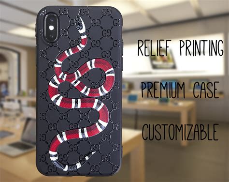 gucci phone case snake etsy|Gucci Snake Phone Case .